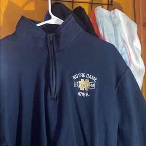 Champion Notre Dame Quarter Zip